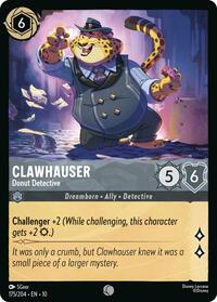 Clawhauser - Donut Detective 175/204 Common