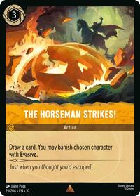 The Horseman Strikes! 29/204 Rare