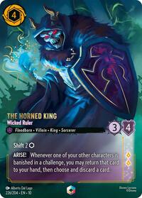 The Horned King - Wicked Ruler (Enchanted) 226/204 Enchanted Holofoil