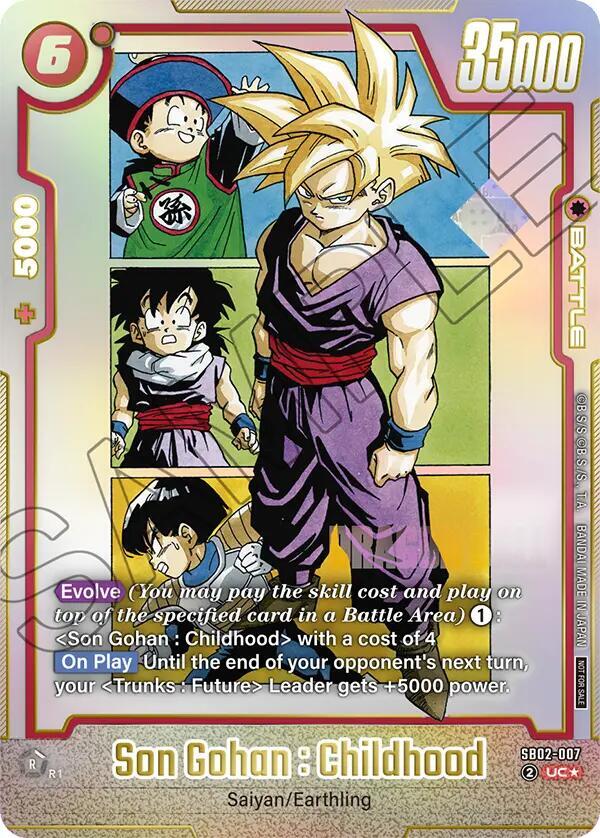 DBS Fusion World: Tournament and Championship Promos Singles 1/4
