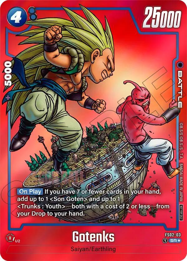 DBS Fusion World: Tournament and Championship Promos Singles 1/4