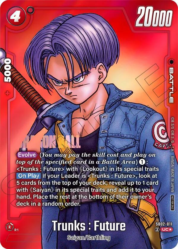 DBS Fusion World: Tournament and Championship Promos Singles 1/4