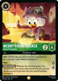 Webby Vanderquack - Junior Prospector 93/204 Legendary