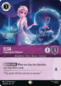Elsa - Exploring the Unknown (Epic) 208/204 Epic Holofoil