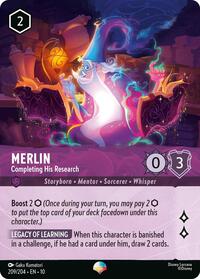 Merlin - Completing His Research (Epic) 209/204 Epic Holofoil