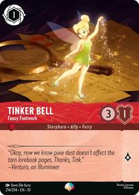 Tinker Bell - Fancy Footwork (Epic) 214/204 Epic Holofoil