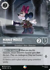 Minnie Mouse - Ghost Hunter (Epic) 220/204 Epic Holofoil