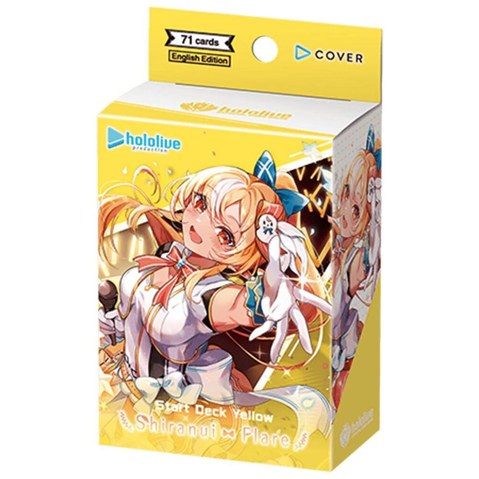 hololive OFFICIAL CARD GAME: SD07: Start Deck: Yellow Shiranui Flare