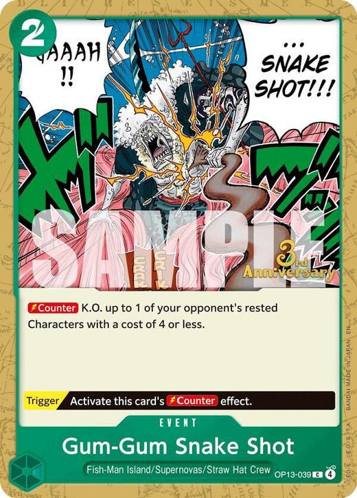Gum-Gum Snake Shot OP13-039 C