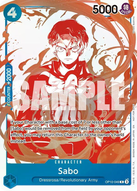 Sabo - OP10-049 (3rd Anniversary Treasure Campaign Pack) OP10-049 R Foil