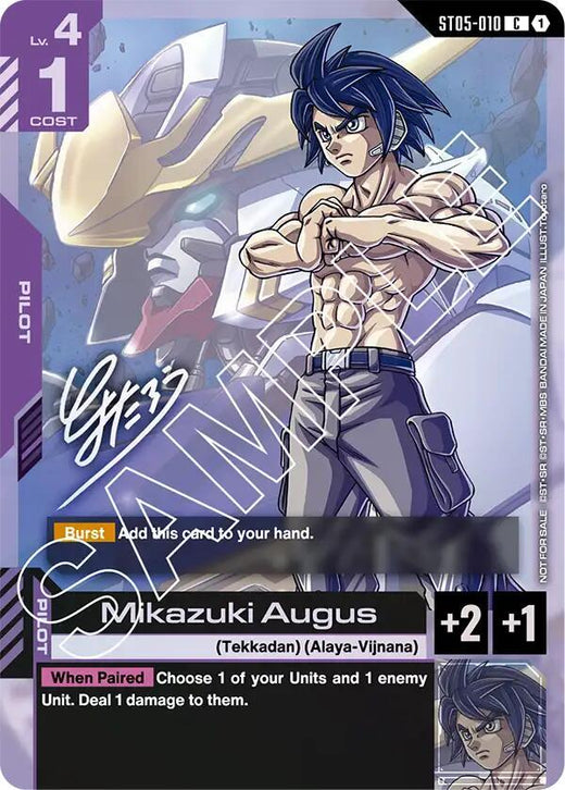 Mikazuki Augus (Event Promo) ST05-010 Common Holofoil