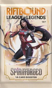 Riftbound: League of Legends Trading Card Game: Spiritforged - Booster Pack