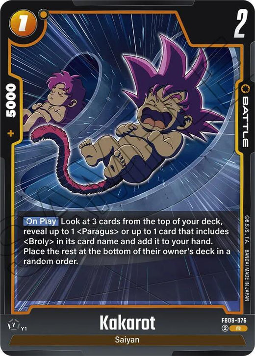 Kakarot FB08-076 R Foil