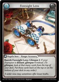Foresight Lens | Promotional Cards | Promo | Foil | #106
