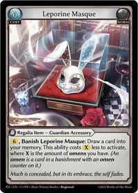 Leporine Masque | Promotional Cards | Promo | Foil | #111