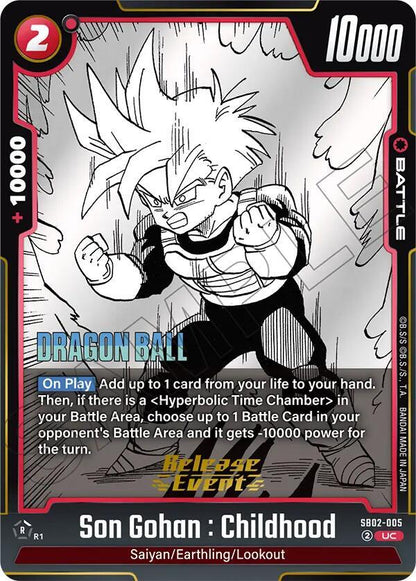 DBS Fusion World: Manga Booster 02 Release Event Cards Singles
