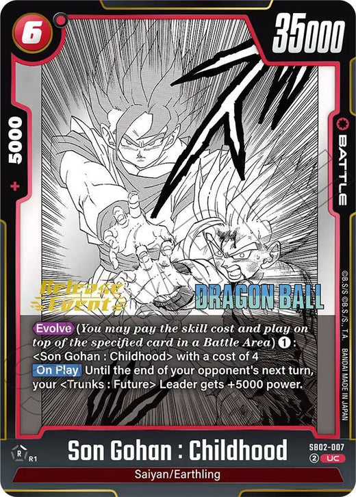 Son Gohan : Infancia SB02-007 UC