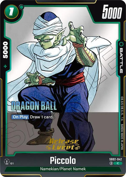 DBS Fusion World: Manga Booster 02 Release Event Cards Singles