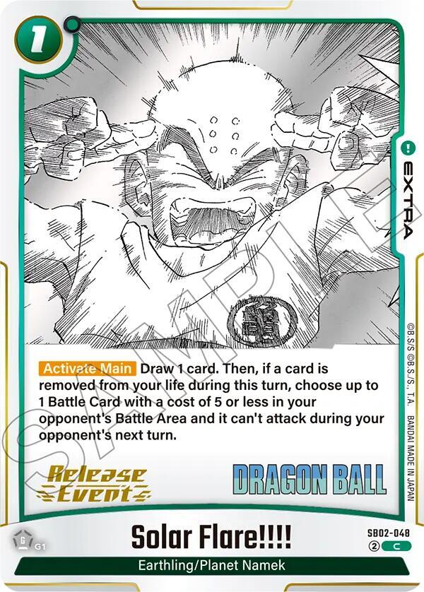 DBS Fusion World: Manga Booster 02 Release Event Cards Singles