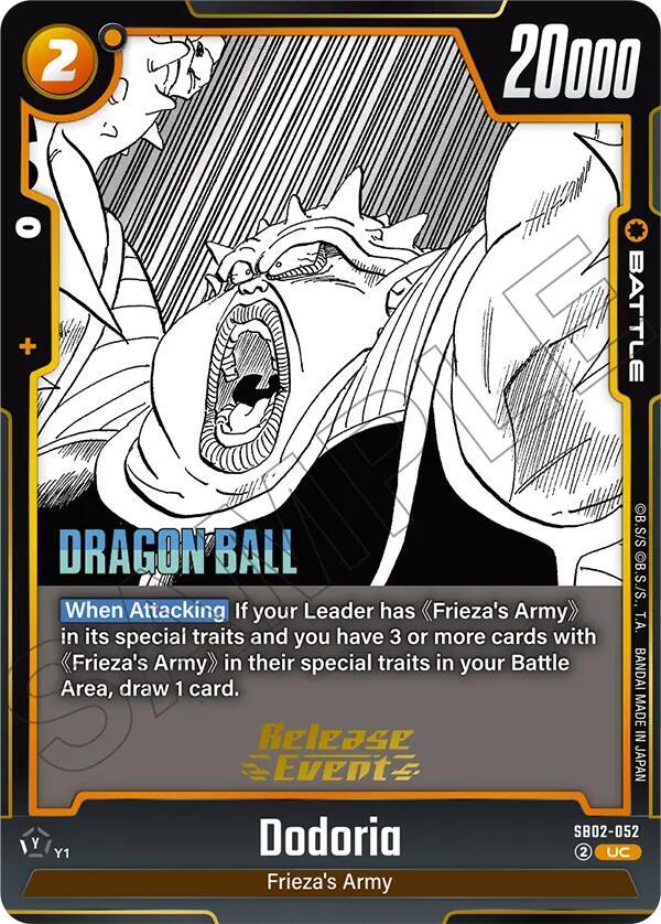 DBS Fusion World: Manga Booster 02 Release Event Cards Singles