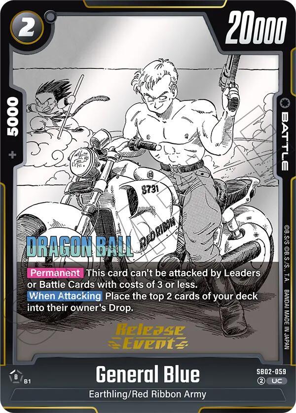 DBS Fusion World: Manga Booster 02 Release Event Cards Singles