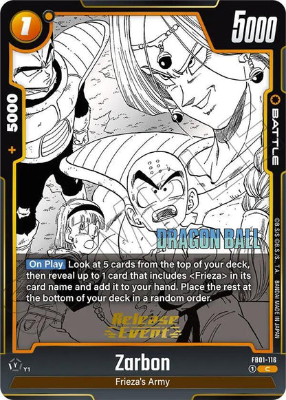 DBS Fusion World: Manga Booster 02 Release Event Cards Singles