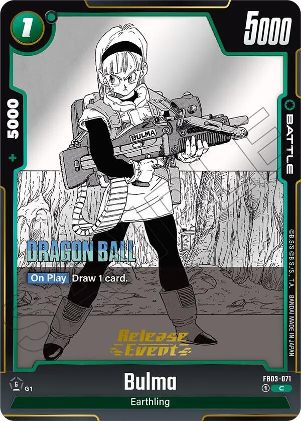DBS Fusion World: Manga Booster 02 Release Event Cards Singles