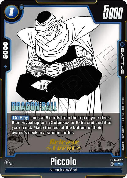 DBS Fusion World: Manga Booster 02 Release Event Cards Singles