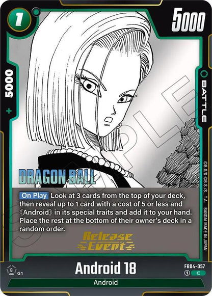 DBS Fusion World: Manga Booster 02 Release Event Cards Singles