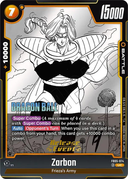 DBS Fusion World: Manga Booster 02 Release Event Cards Singles