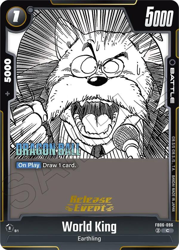 DBS Fusion World: Manga Booster 02 Release Event Cards Singles