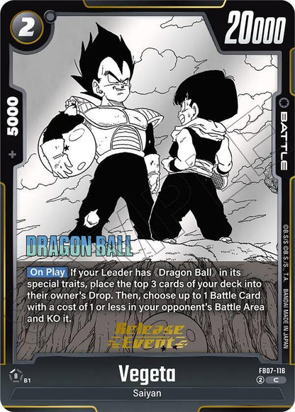 DBS Fusion World: Manga Booster 02 Release Event Cards Singles