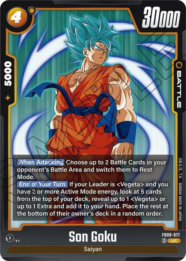 DBS Fusion World: Saiyan's Pride Singles 1/2