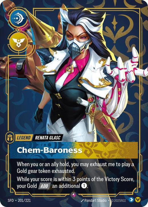Renata Glasc - Baronesa Química 201/221 Rara Brillante
