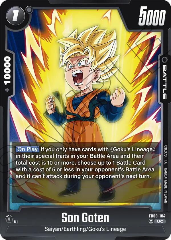 DBS Fusion World: Saiyan's Pride Singles 2/2