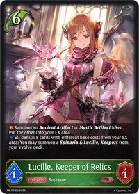 Lucille, Keeper of Relics - PR-301 | Shadowverse: Evolve Promo Cards | Promo | Unspecified | #PR-301EN