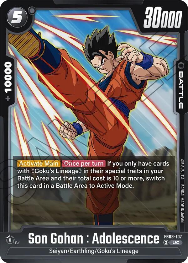 DBS Fusion World: Saiyan's Pride Singles 2/2