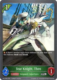 Tear Knight, Theo - PR-318 | Shadowverse: Evolve Promo Cards | Promo | Unspecified | #PR-318EN