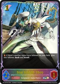 Tear Knight, Theo - PR-327 | Shadowverse: Evolve Promo Cards | Promo | Unspecified | #PR-327EN