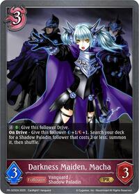 Darkness Maiden, Macha - PR-325 | Shadowverse: Evolve Promo Cards | Promo | Unspecified | #PR-325EN