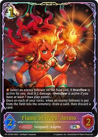 Flame of Hope, Aermo - PR-333 | Shadowverse: Evolve Promo Cards | Promo | Unspecified | #PR-333EN