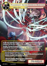 Velmardian's Sacred Glyph of Rejection | Journey to Ravidra | Normal | Normal | #JRV-068 N