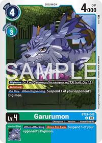 Garurumon | Time Stranger | Common | Normal | #BT24-046 C