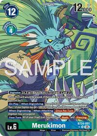 Merukimon (Alternate Art) | Time Stranger | Super Rare | Foil | #BT24-051 SR