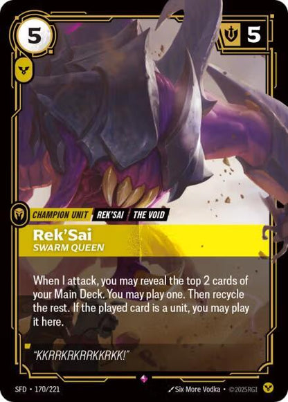 Riftbound: League of Legends Trading Card Game: Spiritforged Singles 3/5