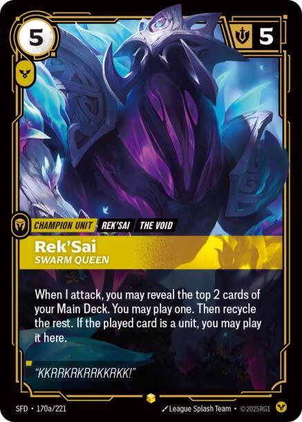 Riftbound: League of Legends Trading Card Game: Spiritforged Singles 3/5