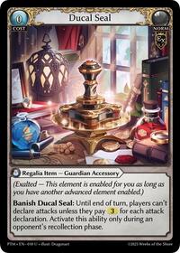 Ducal Seal | Phantom Monarchs | Uncommon | Normal | #010