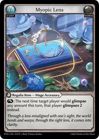 Myopic Lens | Phantom Monarchs | Rare | Normal | #014