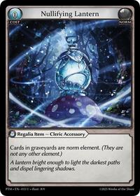 Nullifying Lantern (Curio Foil) | Phantom Monarchs | Uncommon | #015