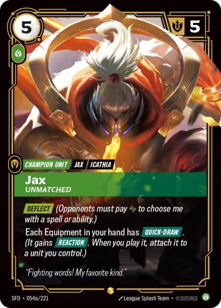 Riftbound: League of Legends Trading Card Game: Spiritforged Singles 1/5